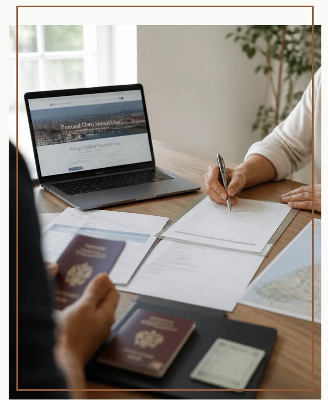 Оформление Digital Nomad и ВНЖ Португалии в Усолье-Сибирском